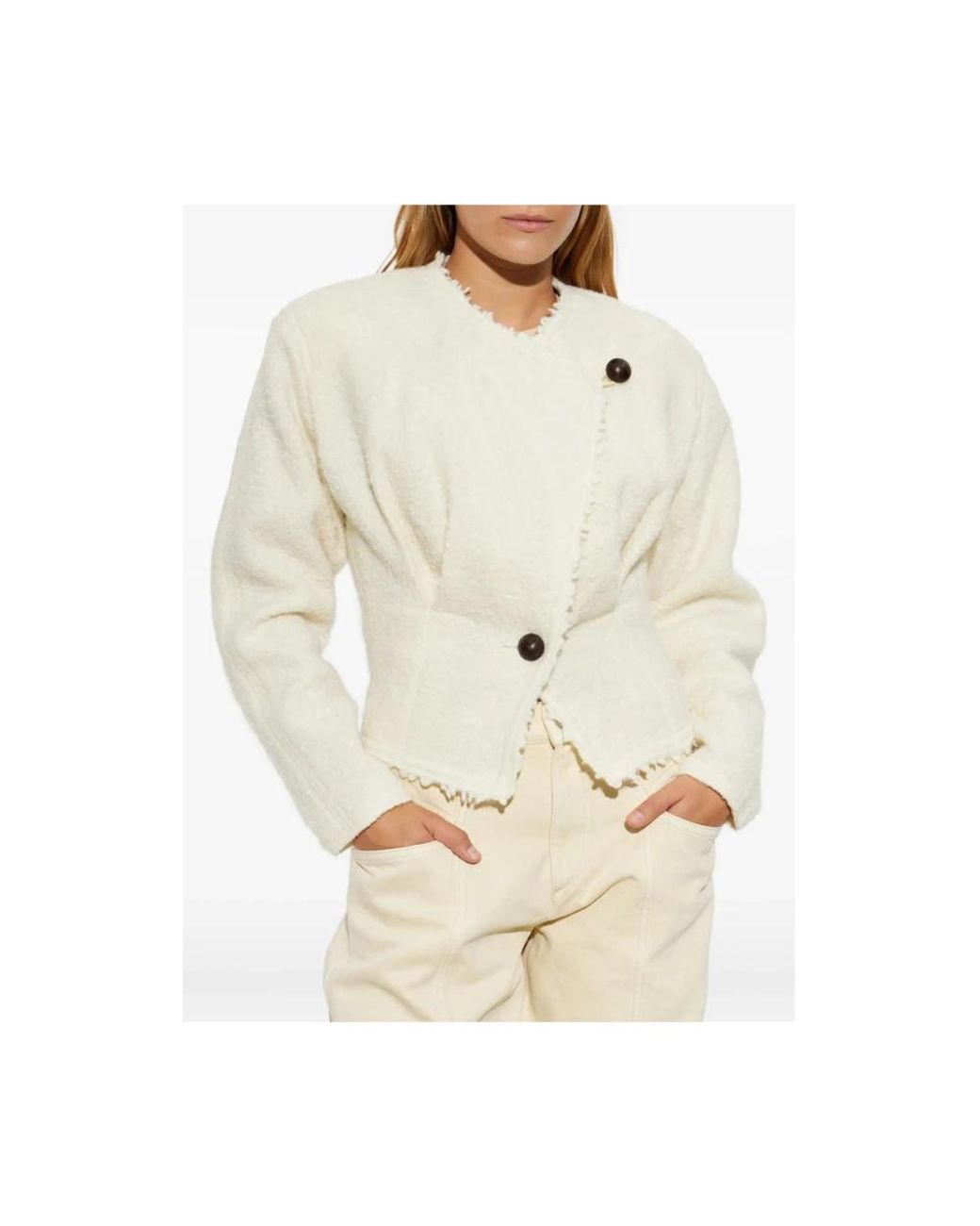 Isabel Marant White Neutrals Jackets