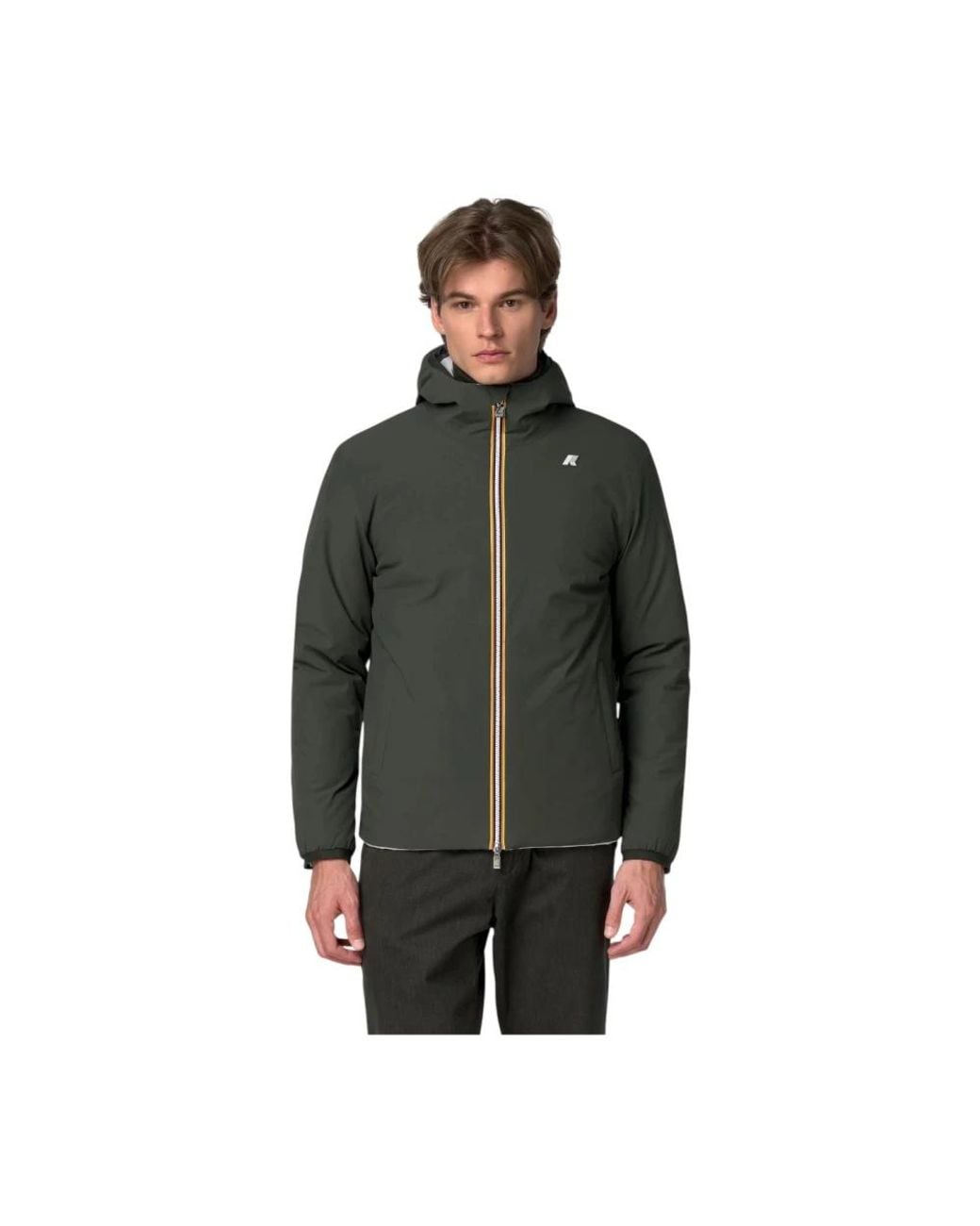 Light Jackets K-Way de hombre de color Green