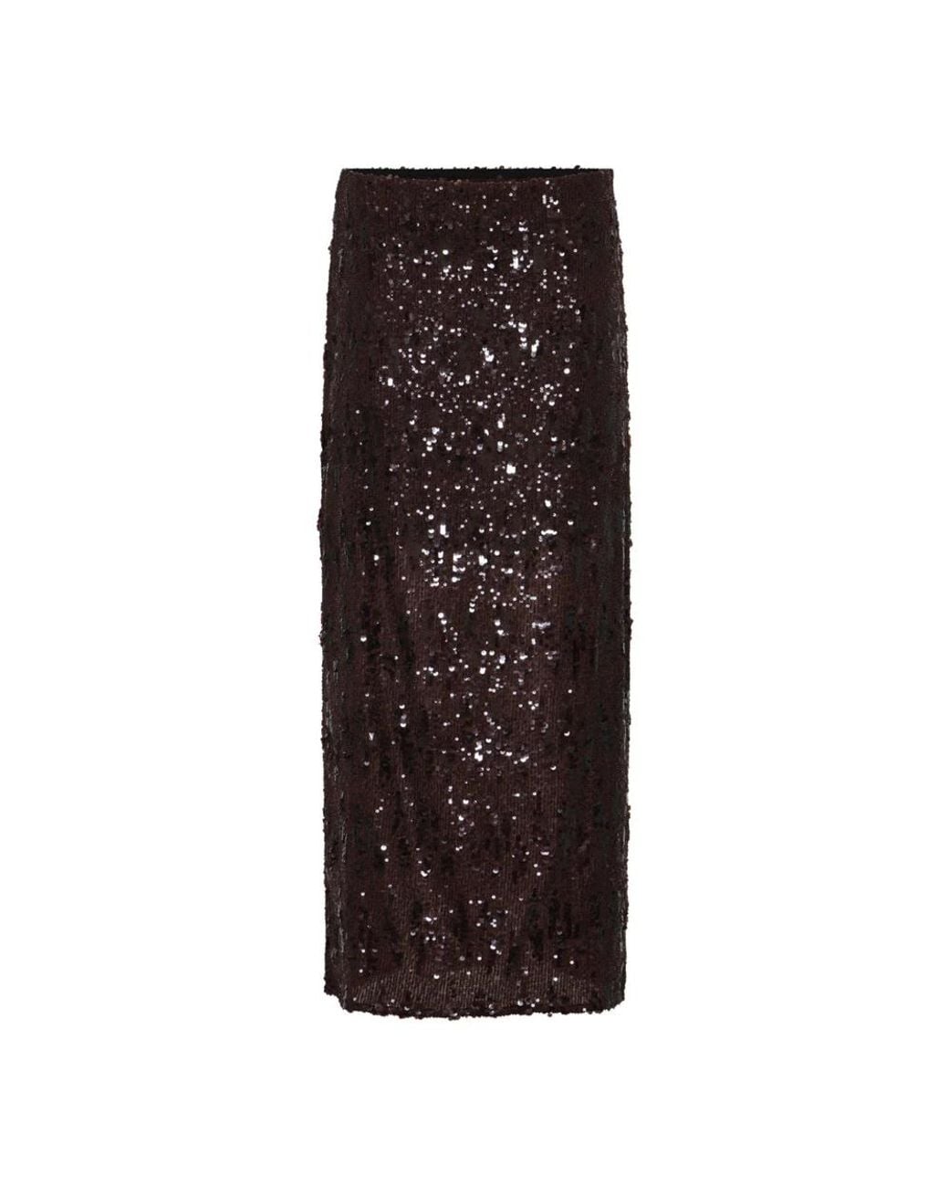 Maxi Skirts Bruuns Bazaar de color Brown