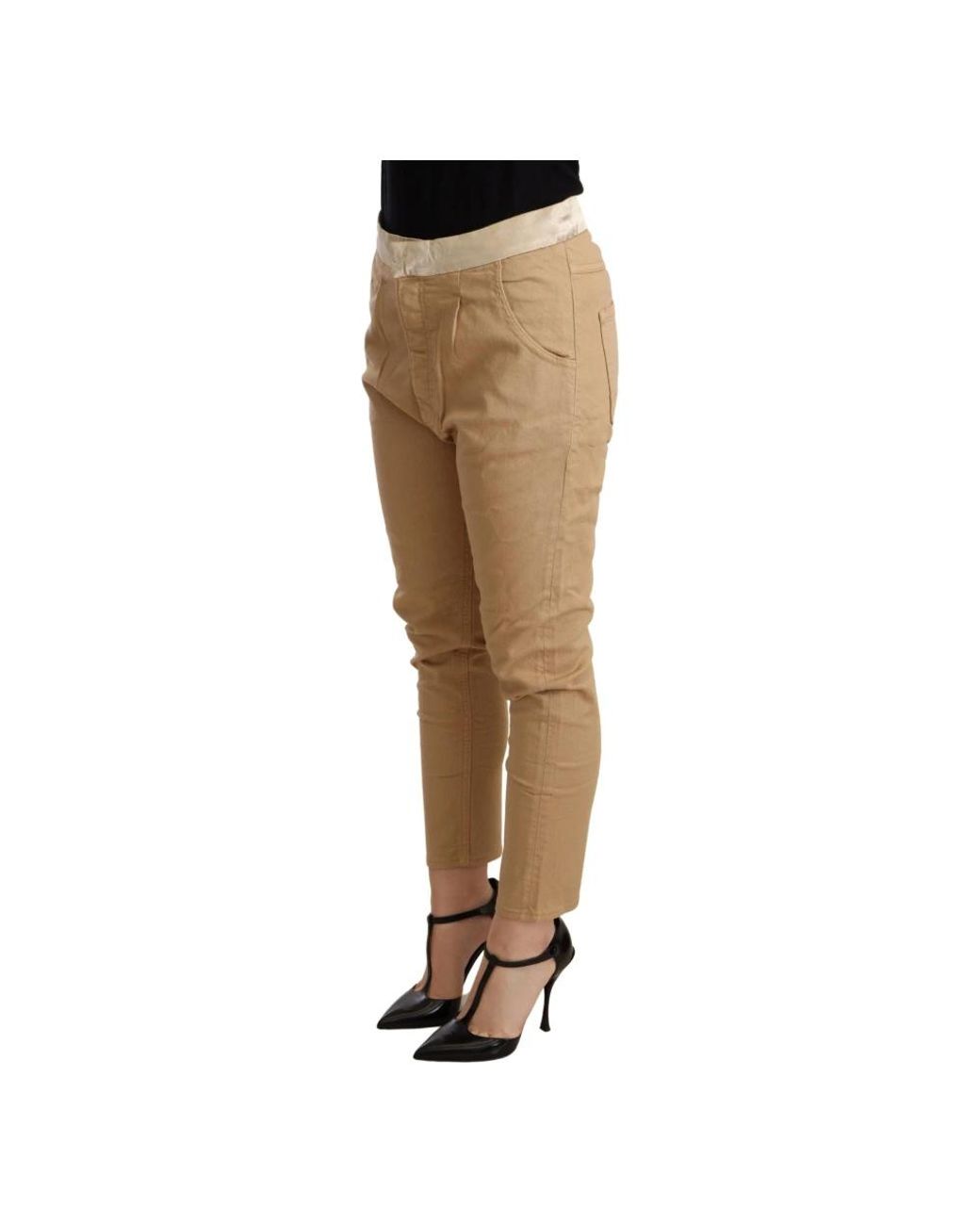 CYCLE Natural Slim-Fit Trousers