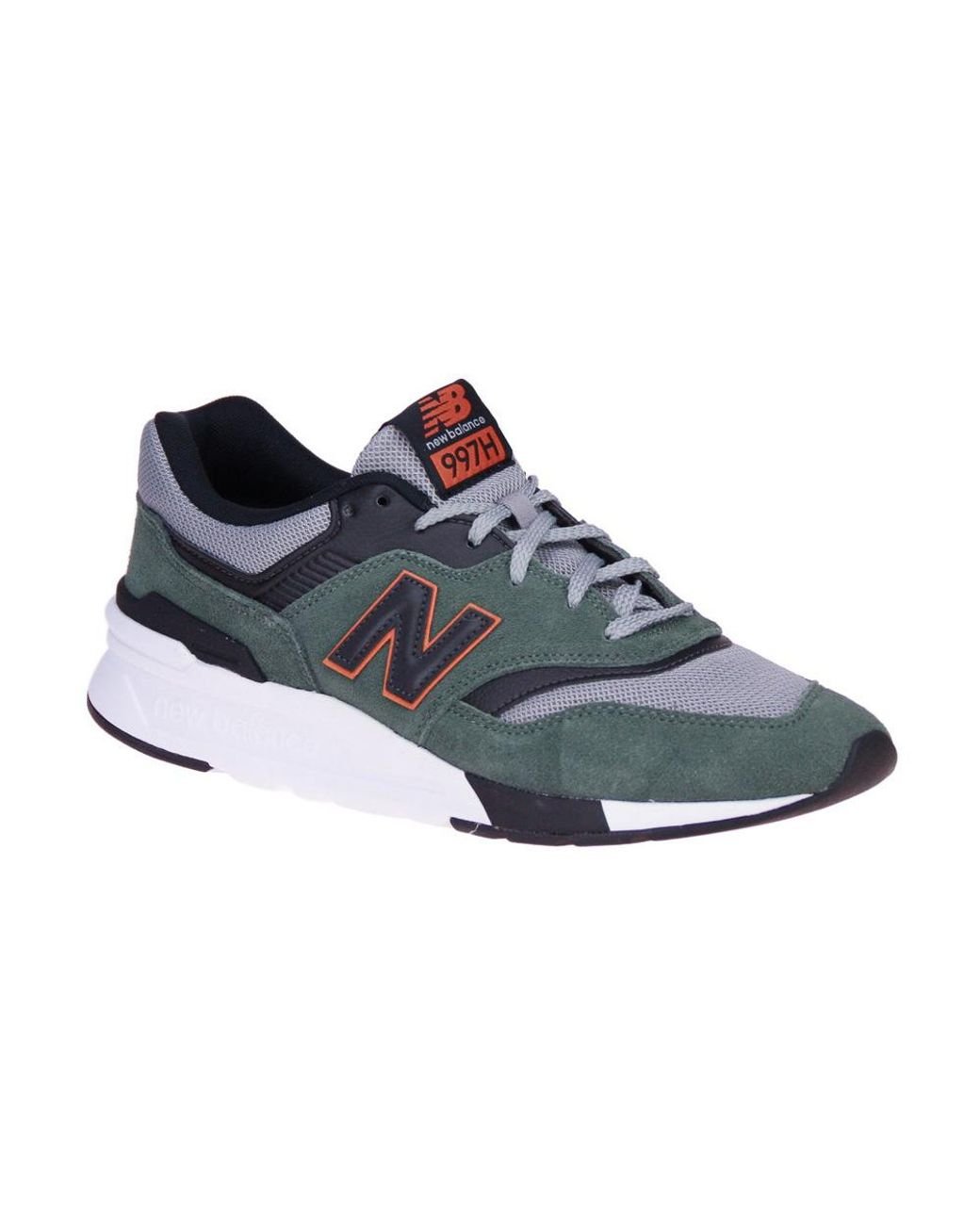 997H Sneaker Daim New Balance pour homme en coloris Vert - Lyst
