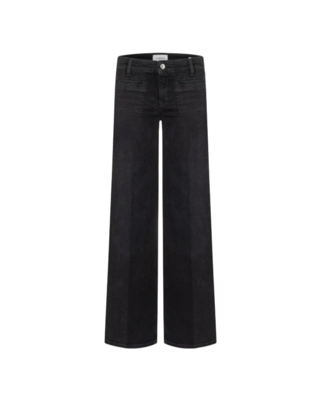 Cambio Black Wide Jeans