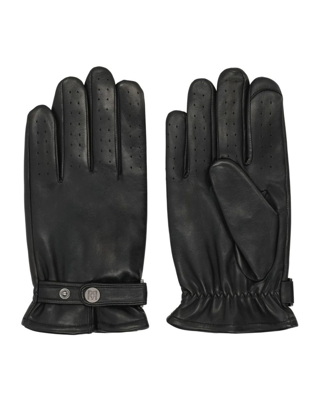 Gloves di Kazar in Black da Uomo