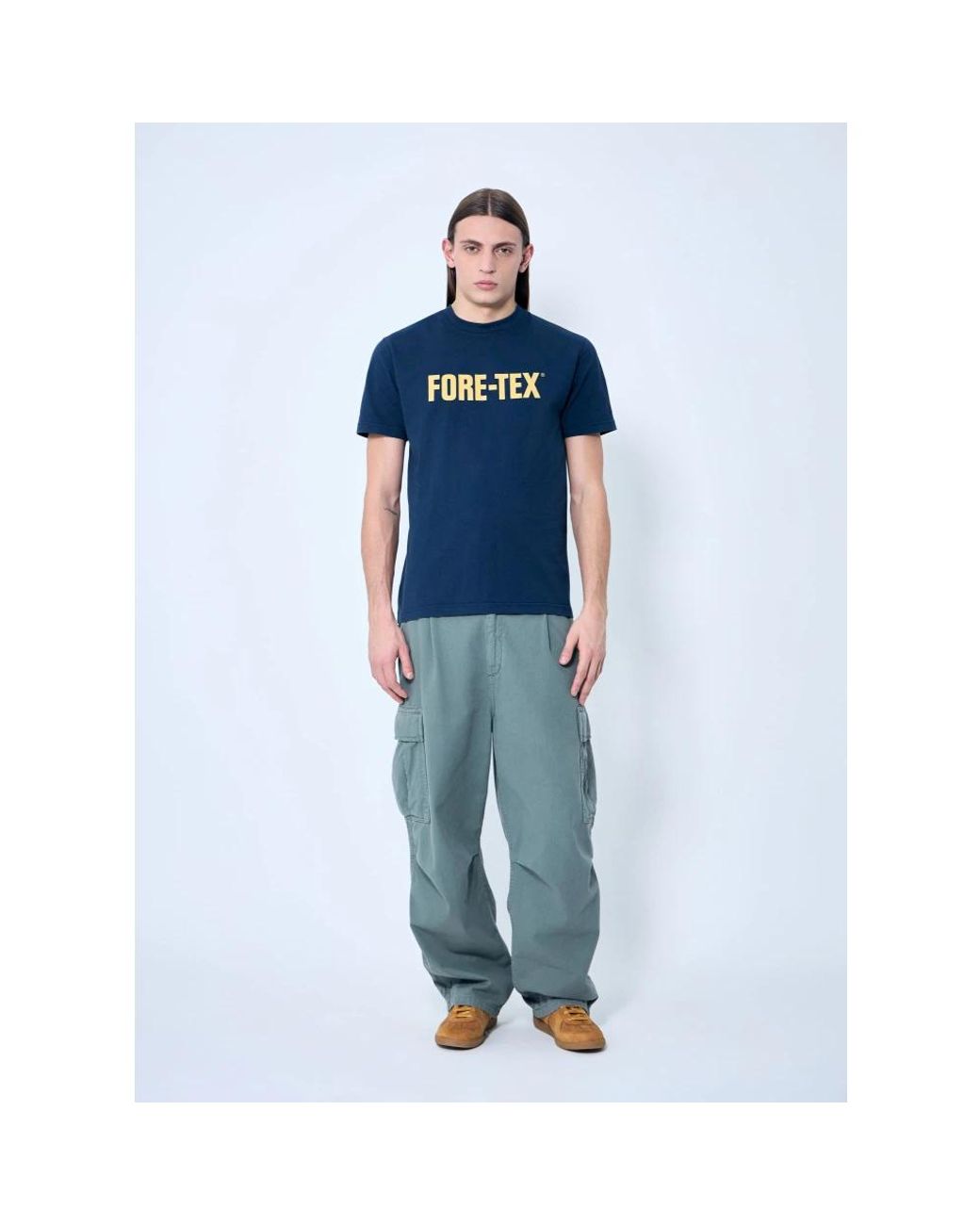 METALWOOD STUDIO Blue T-Shirts for men