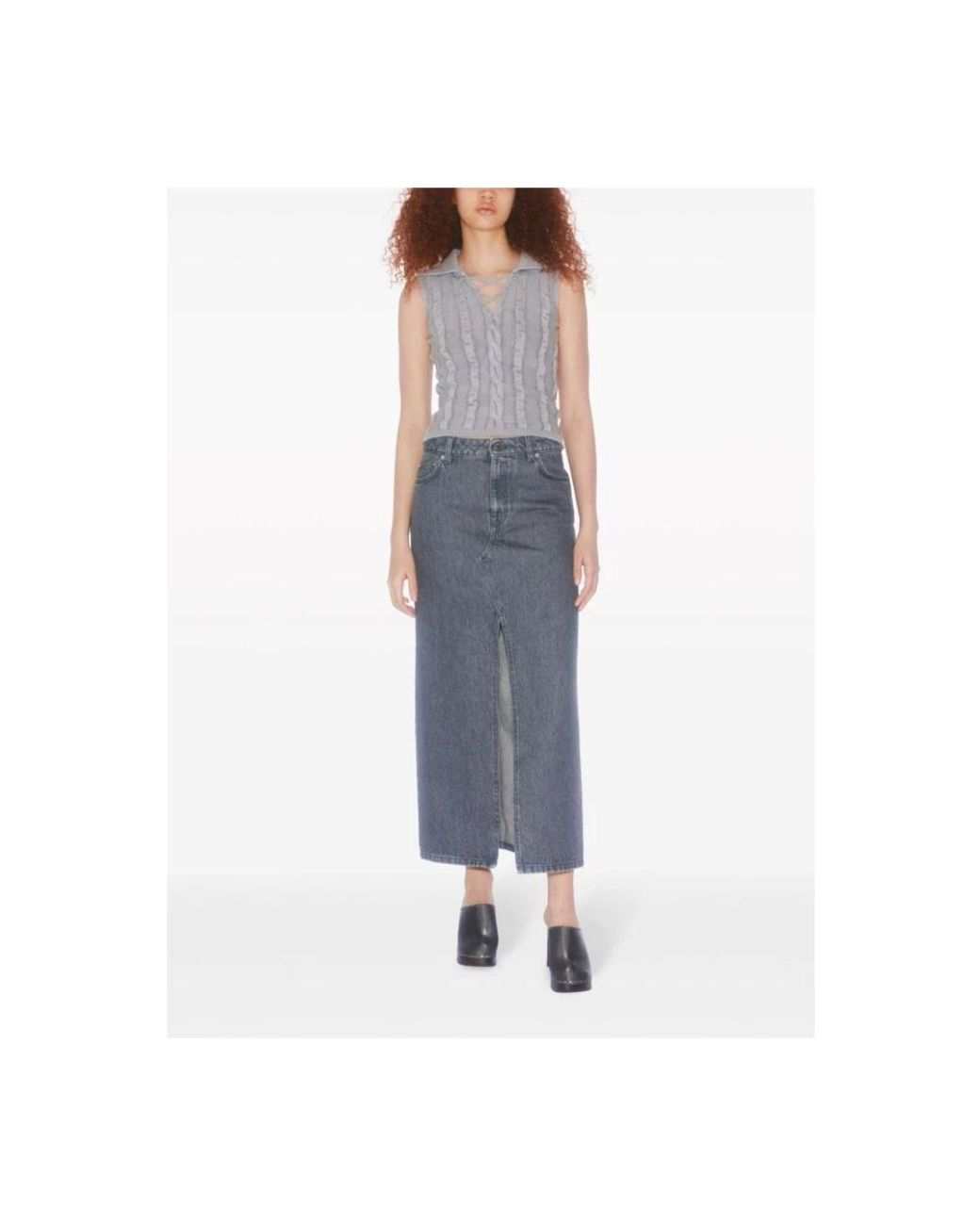 Filippa K Blue Denim Skirts