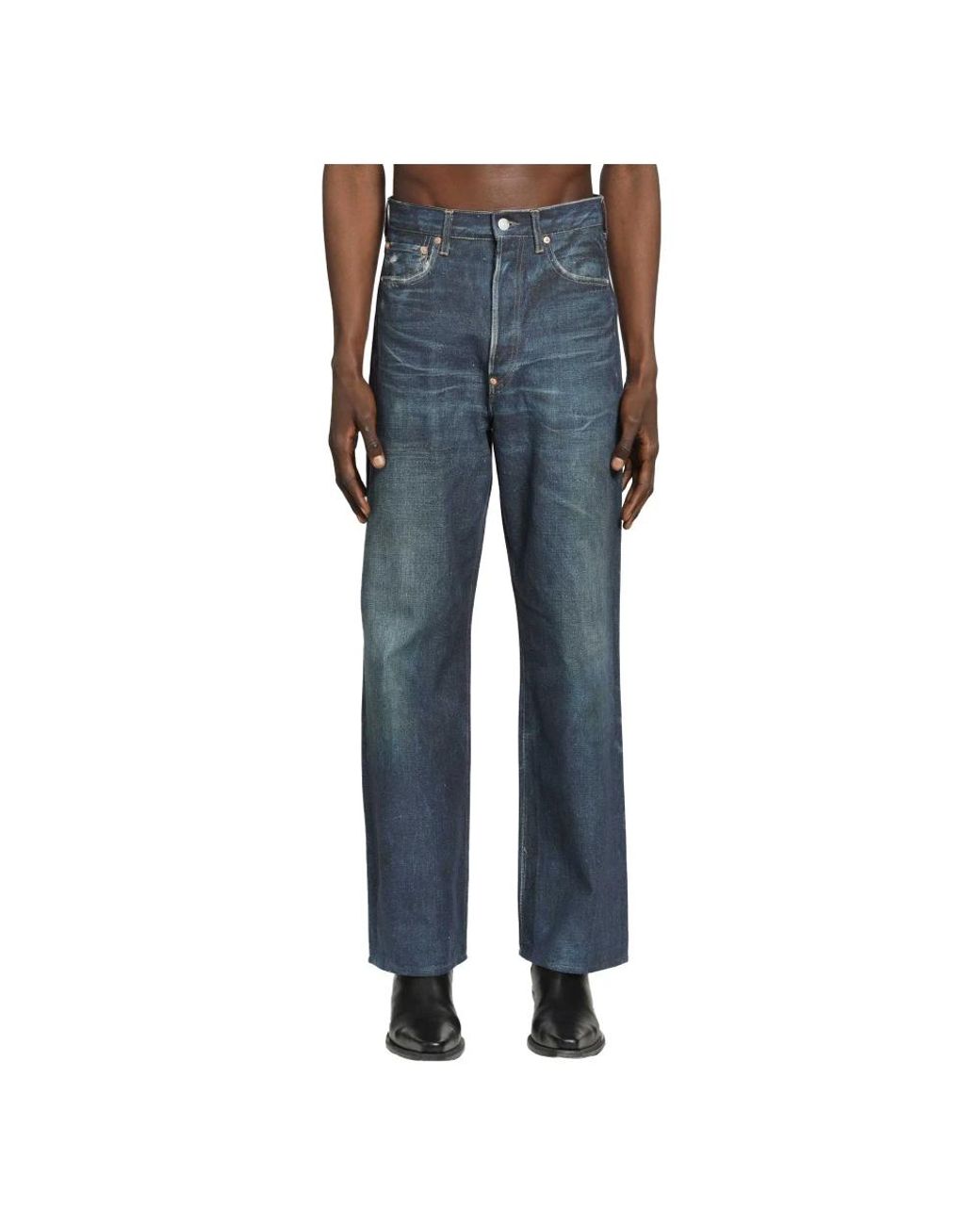 Junya Watanabe Jeans ,Blauw ,Straight Jeans in het Blue voor heren