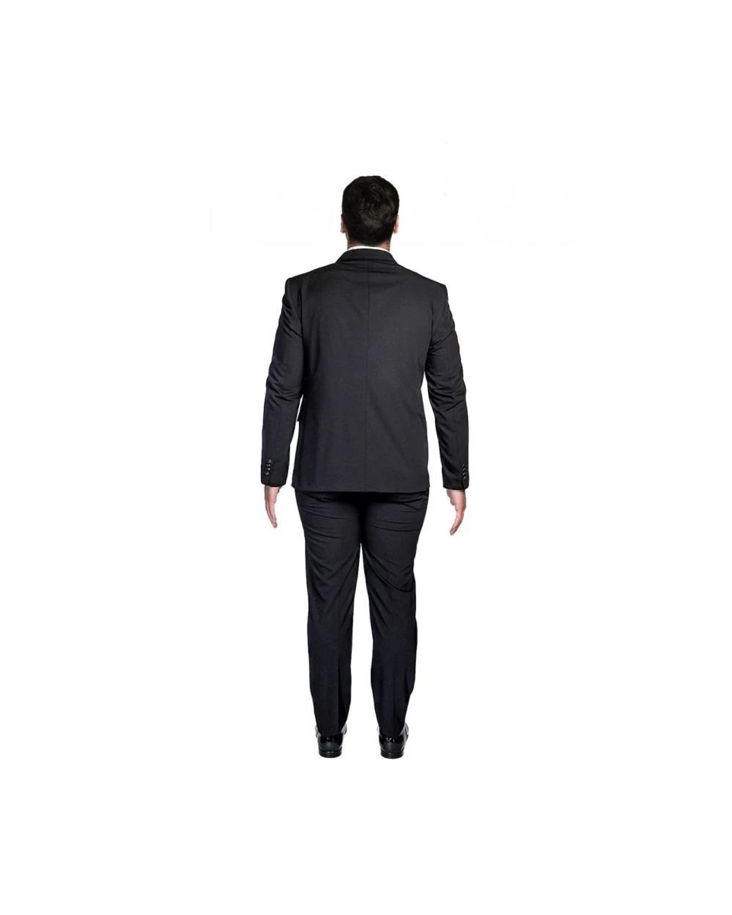 Bharnaba Black Double Breasted Suits for men
