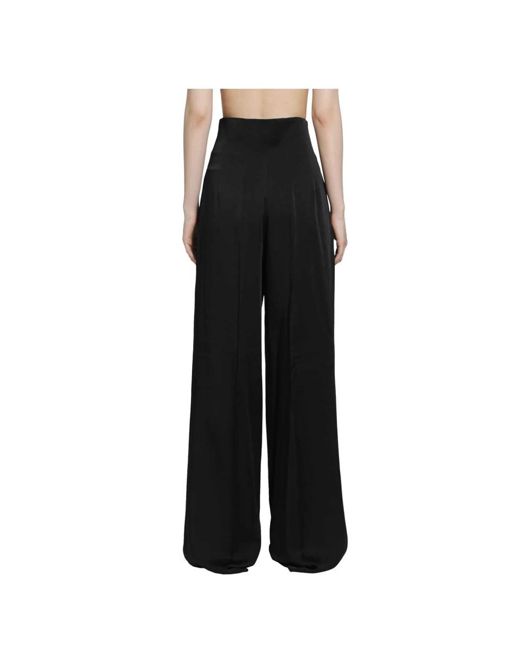 RETORI Black Wide Trousers