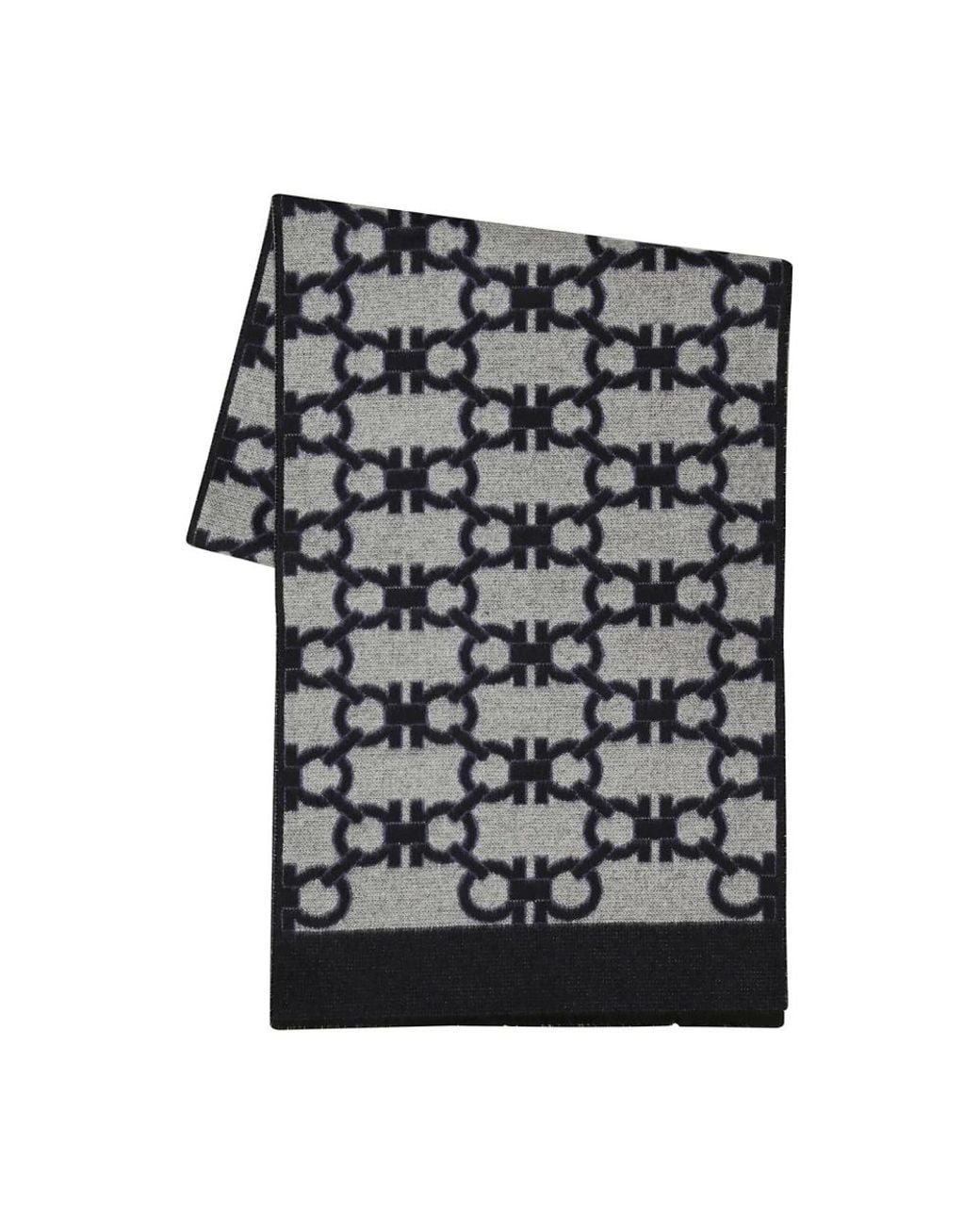 Ferragamo Black Winter Scarves for men