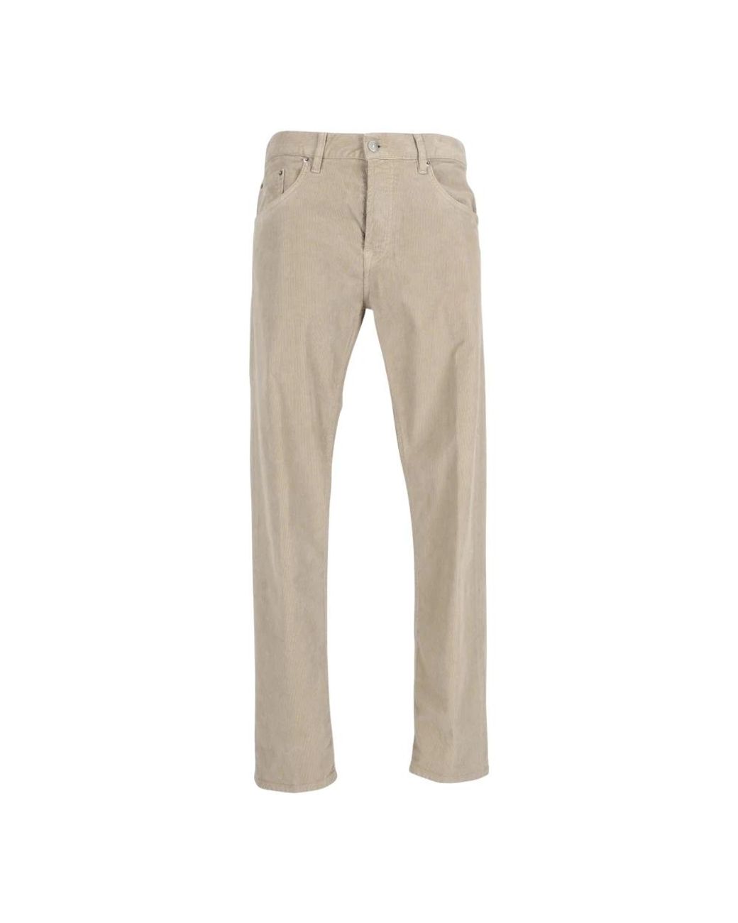 Dondup Natural Straight Trousers for men