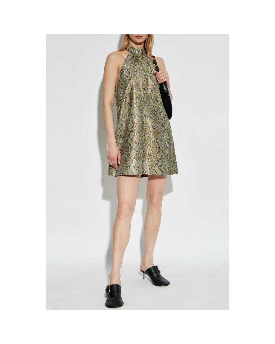 Short Dresses Gestuz de color Metallic