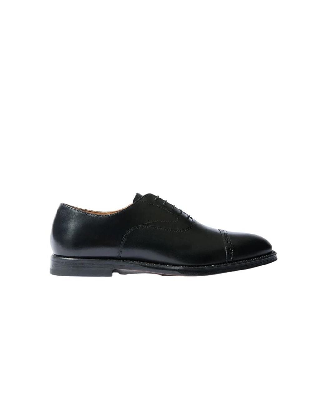 Scarosso Black Laced Shoes for men