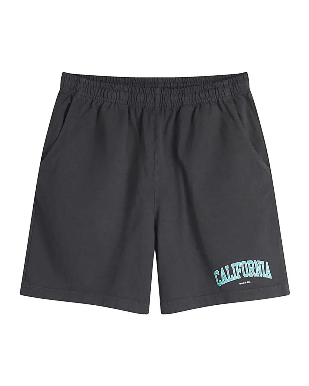 Sporty & Rich Gray Casual Shorts for men