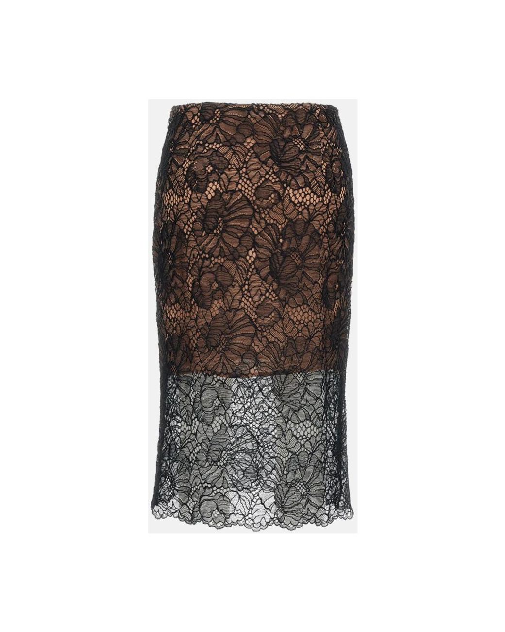 ROTATE BIRGER CHRISTENSEN Brown Midi Skirts