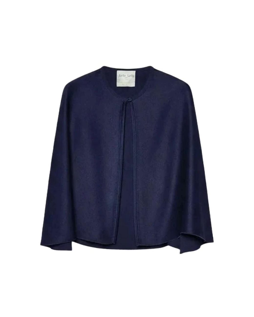 Forte_forte Blue Ponchos