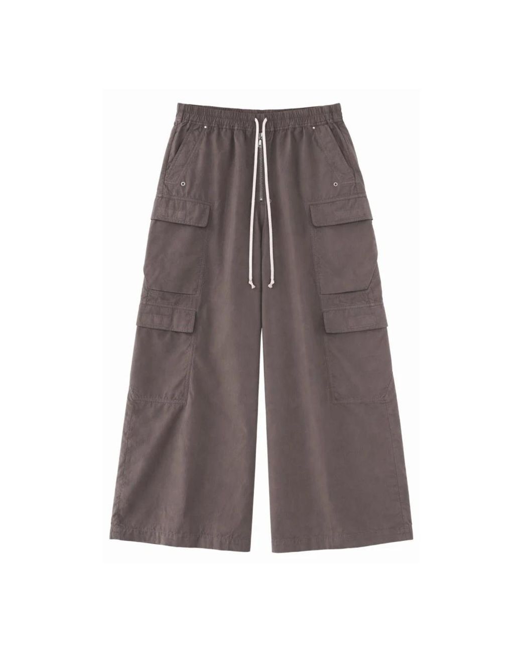 Rick Owens Gray Wide Trousers for men
