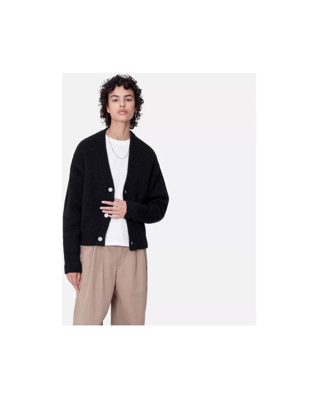 Cardigans Carhartt de color Black
