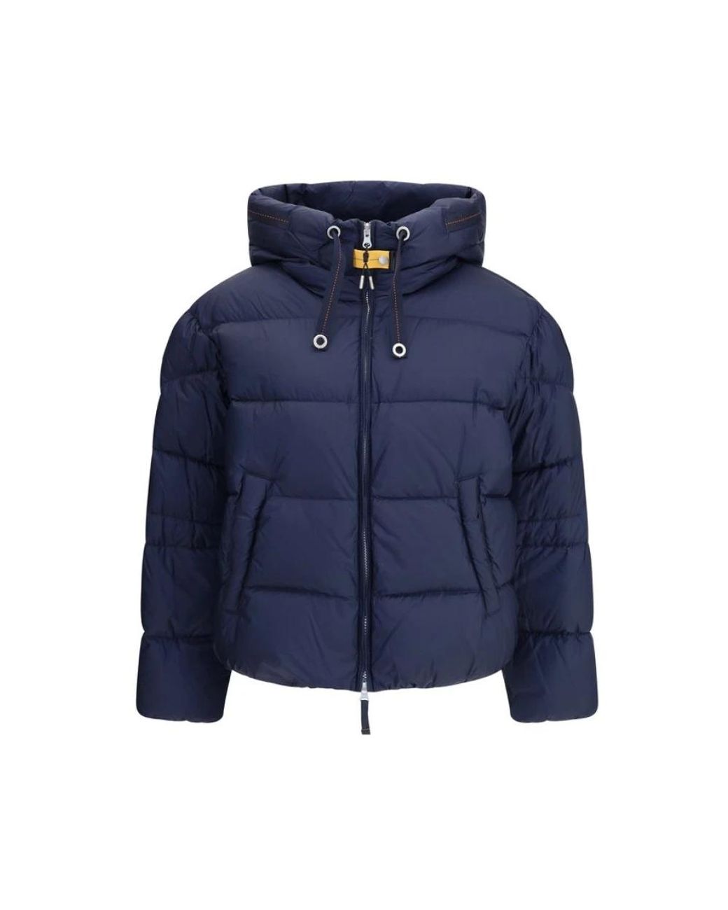 Parajumpers Blue Cropped Puffer Jacket