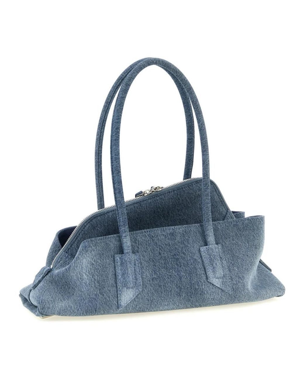 The Attico Blue Shoulder Bags