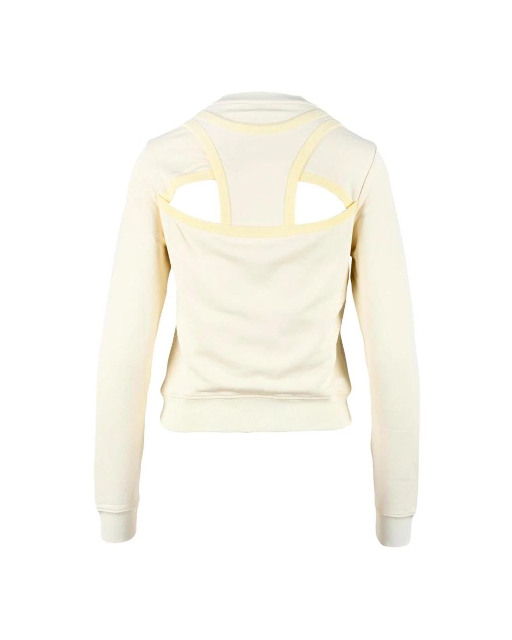 DIESEL White Sweatshirts