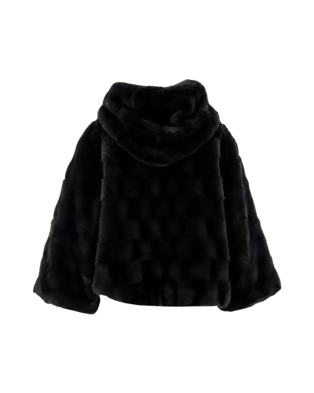 Pinko Black Faux Fur & Shearling Jackets