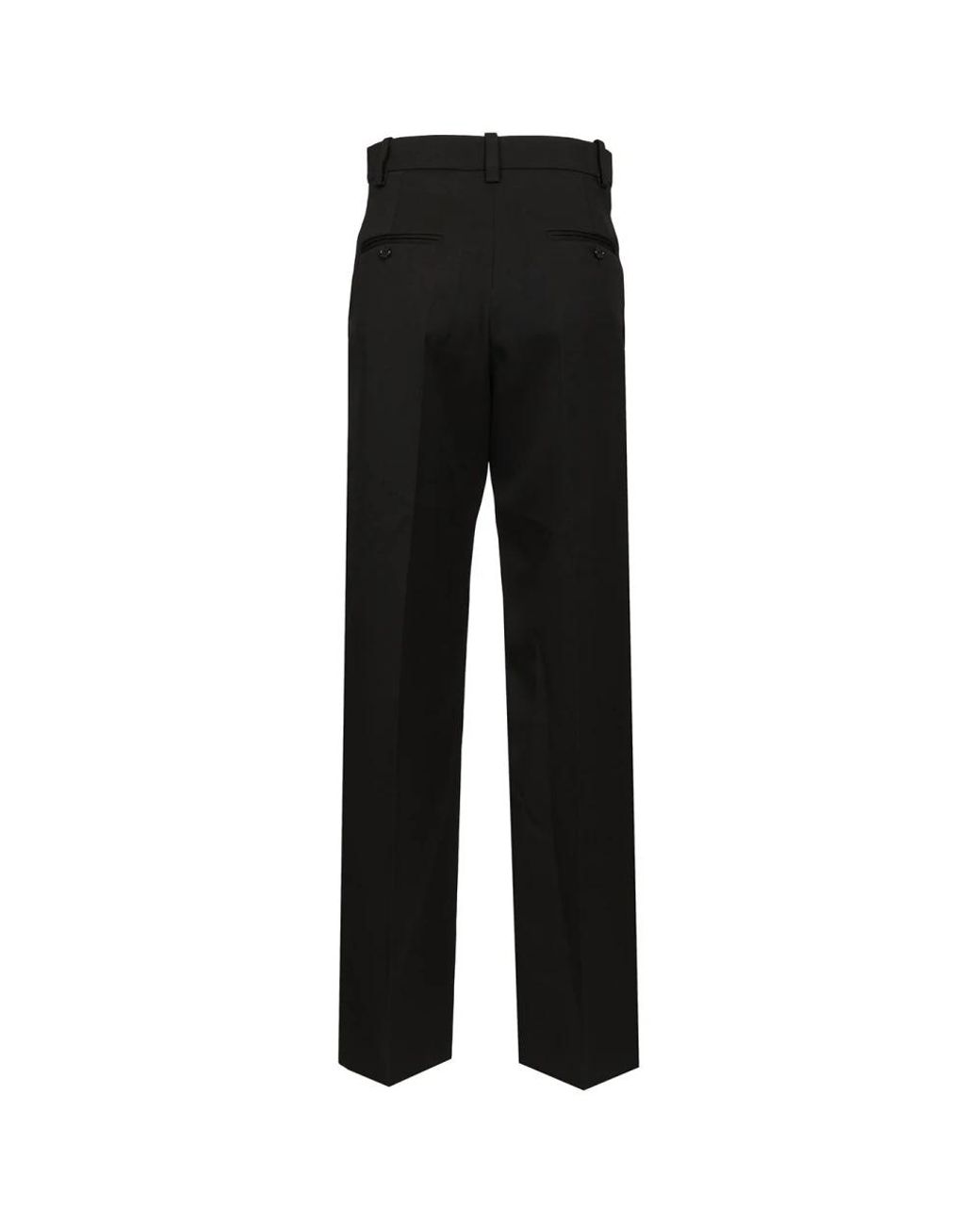 Isabel Marant Black Straight Trousers