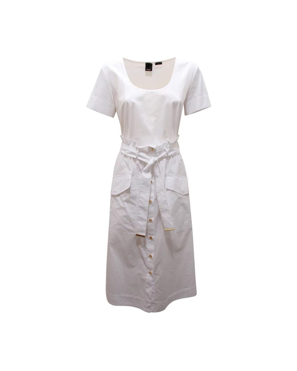 Pinko Gray Midi Dresses