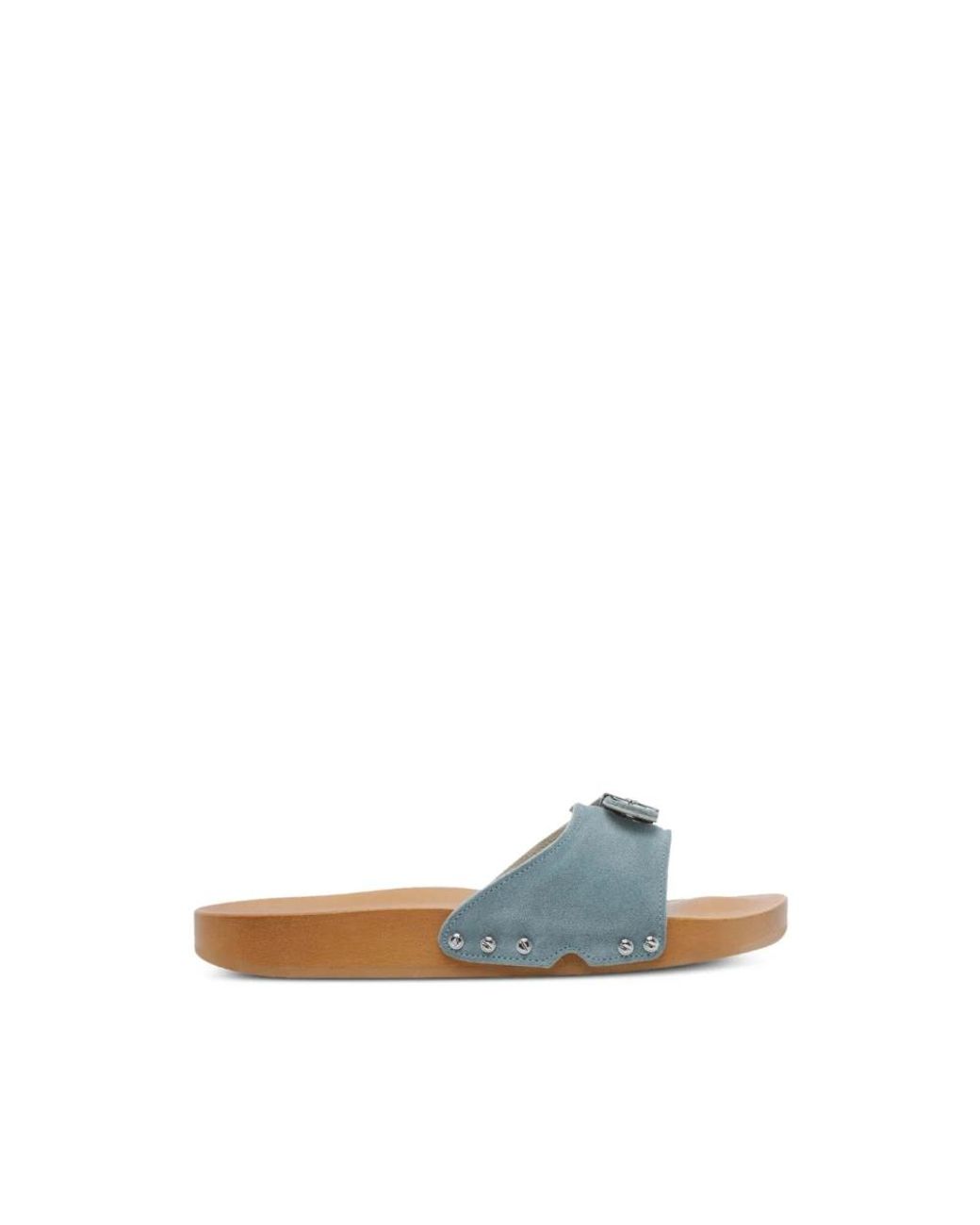 Scholl Platte Schoenen in het Blue