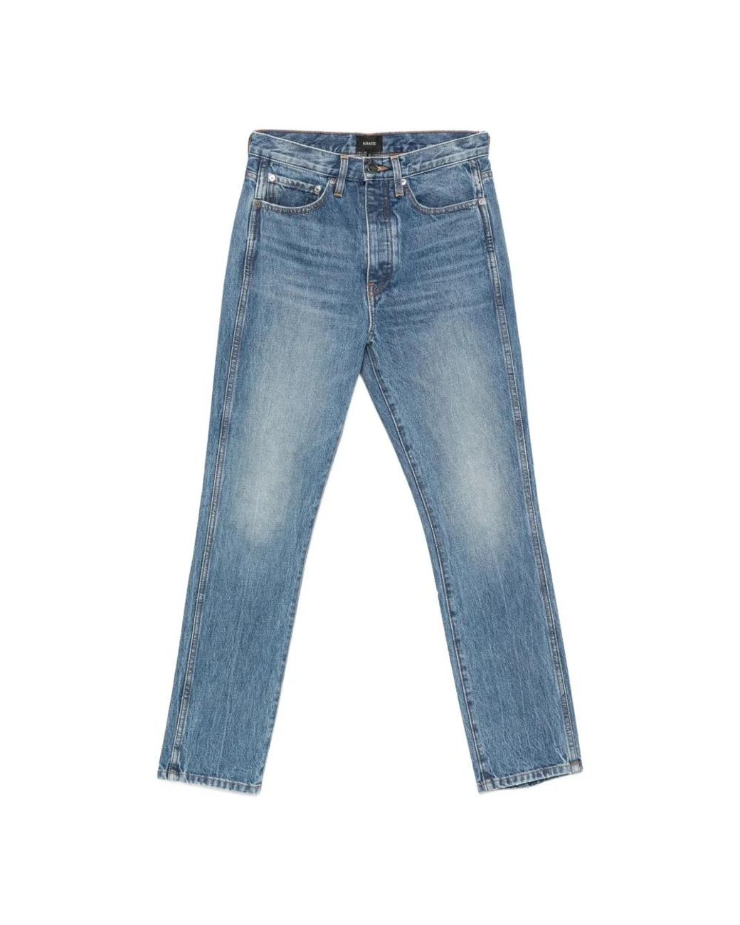 Khaite Rechte Jeans in het Blue