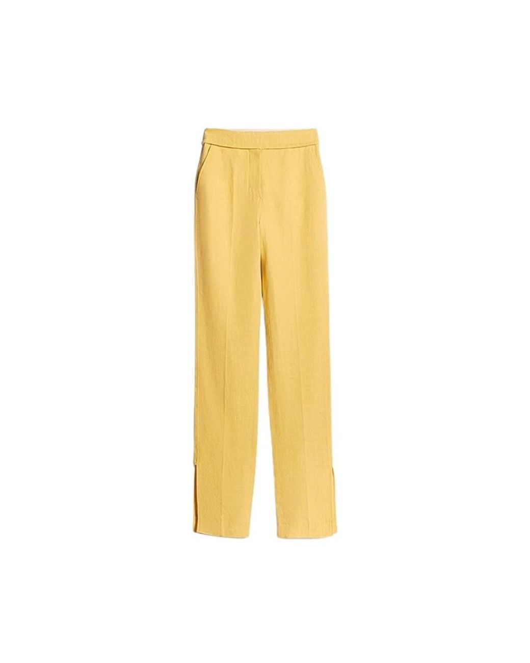 Jacquemus Yellow Wide Trousers