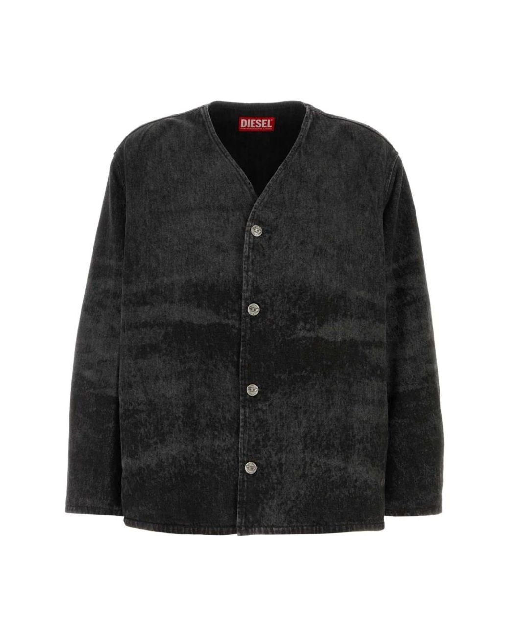 DIESEL Black Denim Jackets