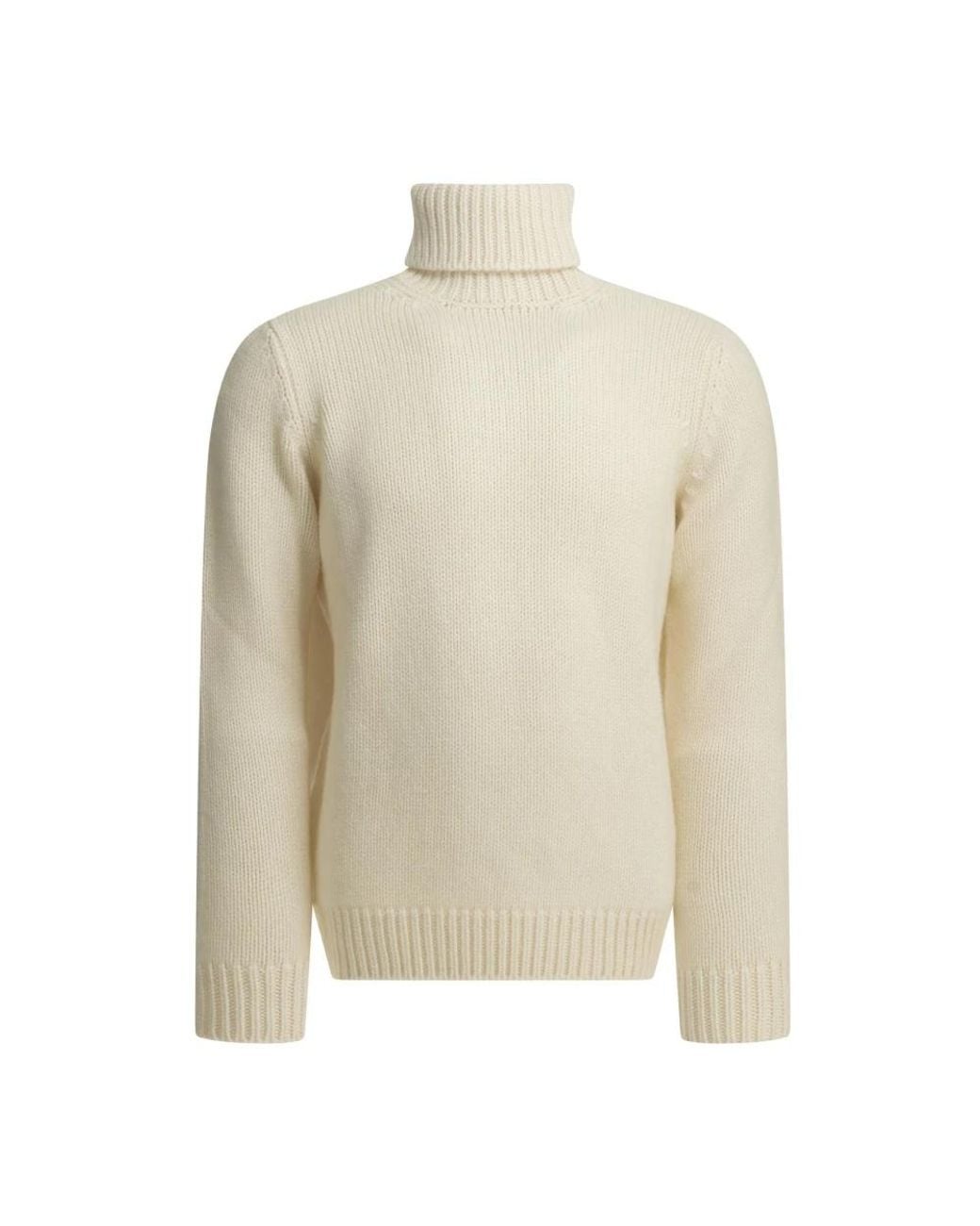 Altum White Cashmere Knitwear for men
