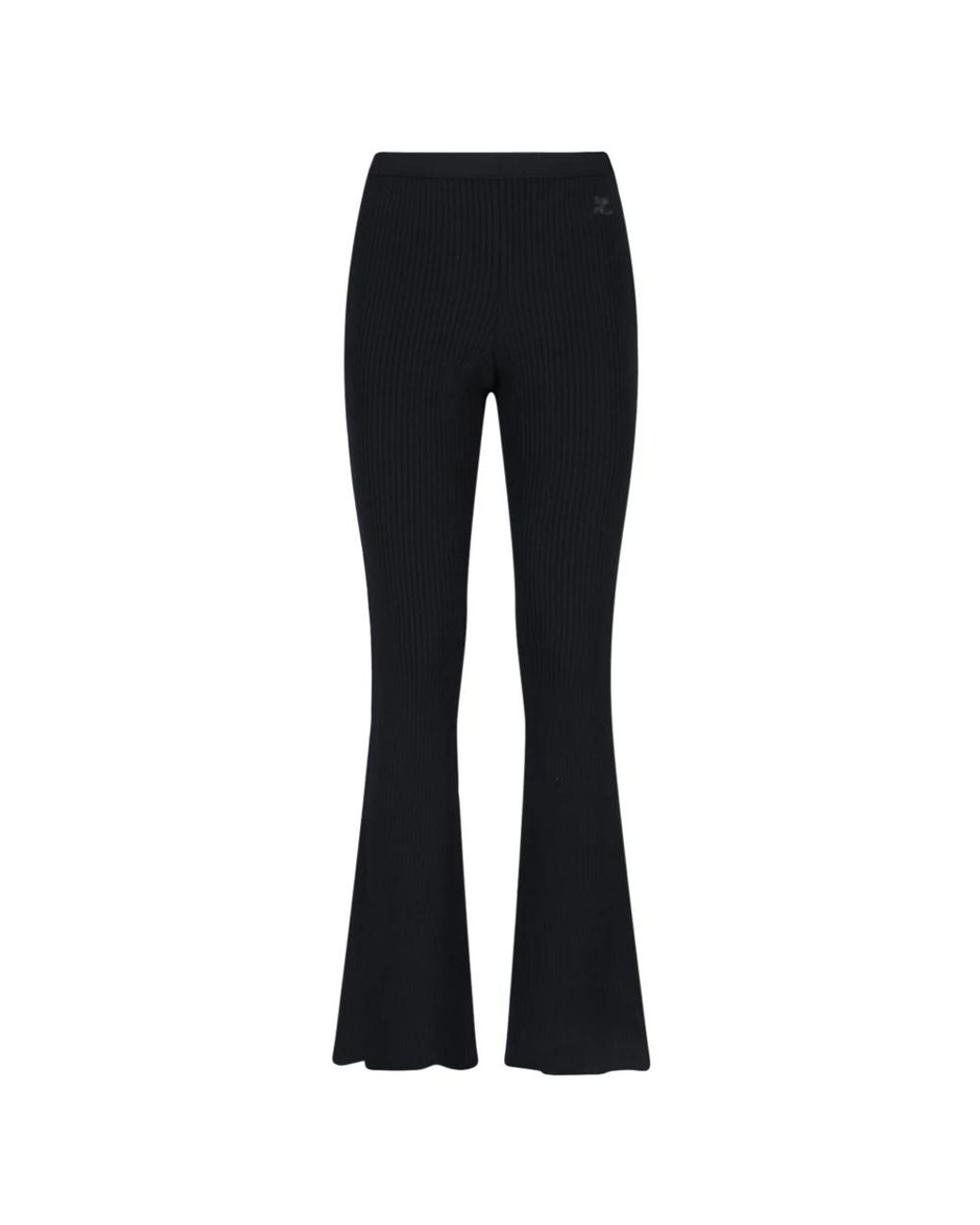 Courreges Blue Wide Trousers