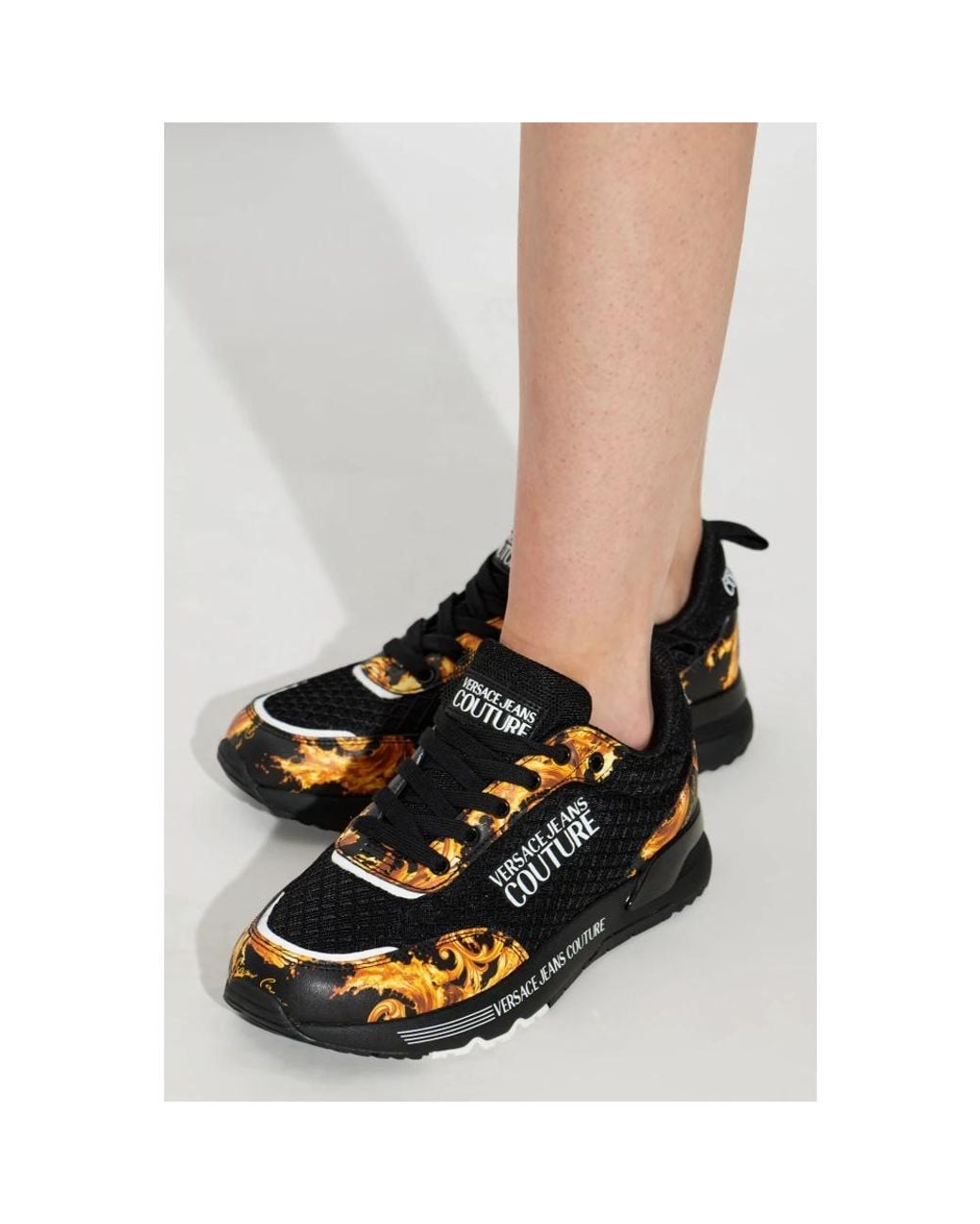 Sneakers Versace Jeans Couture de color Black