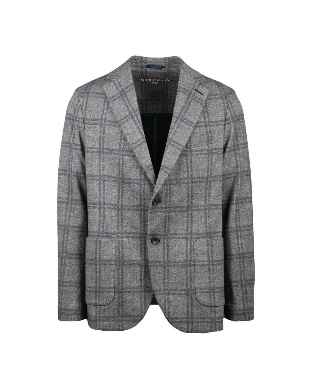 Circolo 1901 Gray Blazers for men