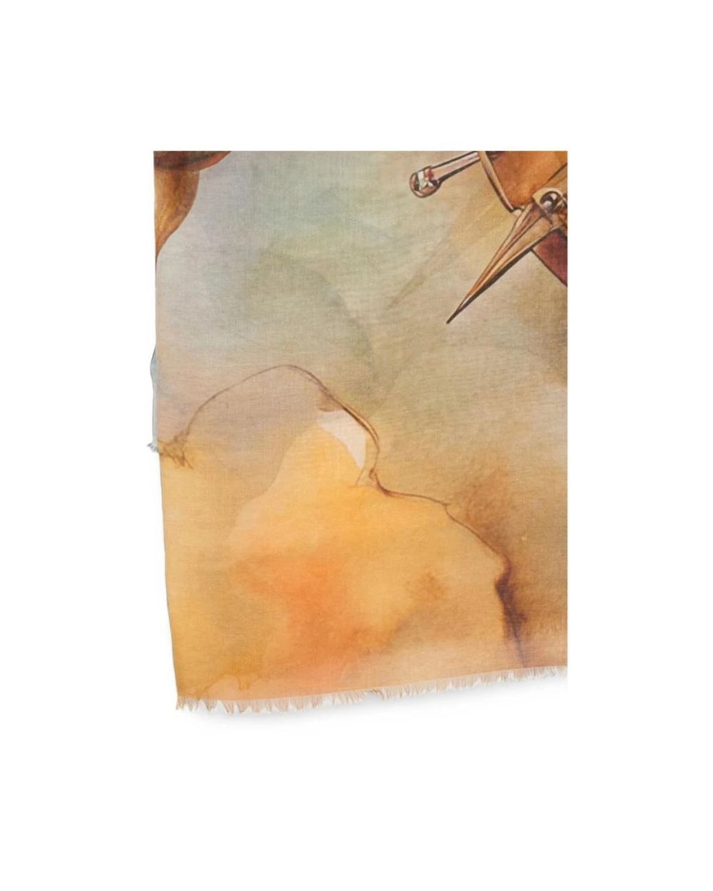 D'Aniello Multicolor Silk Scarves