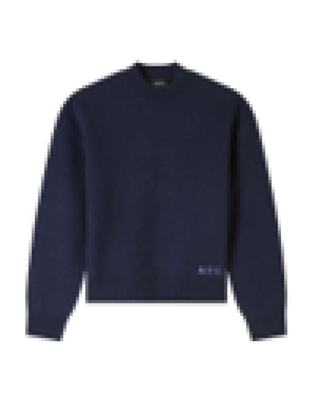 A.P.C. Blue Round-Neck Knitwear