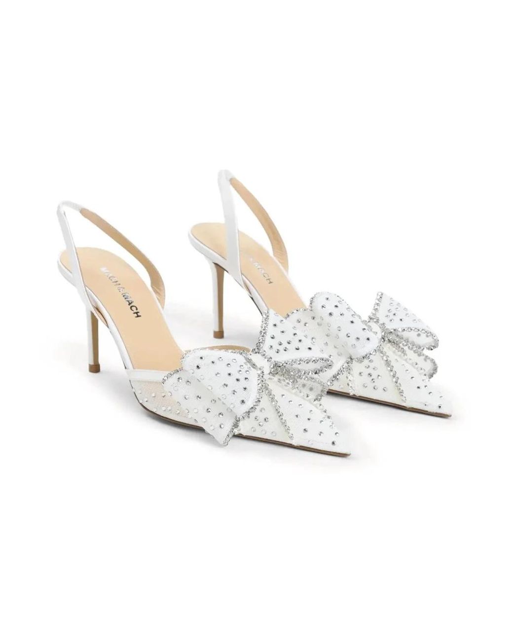 Mach & Mach White Pumps