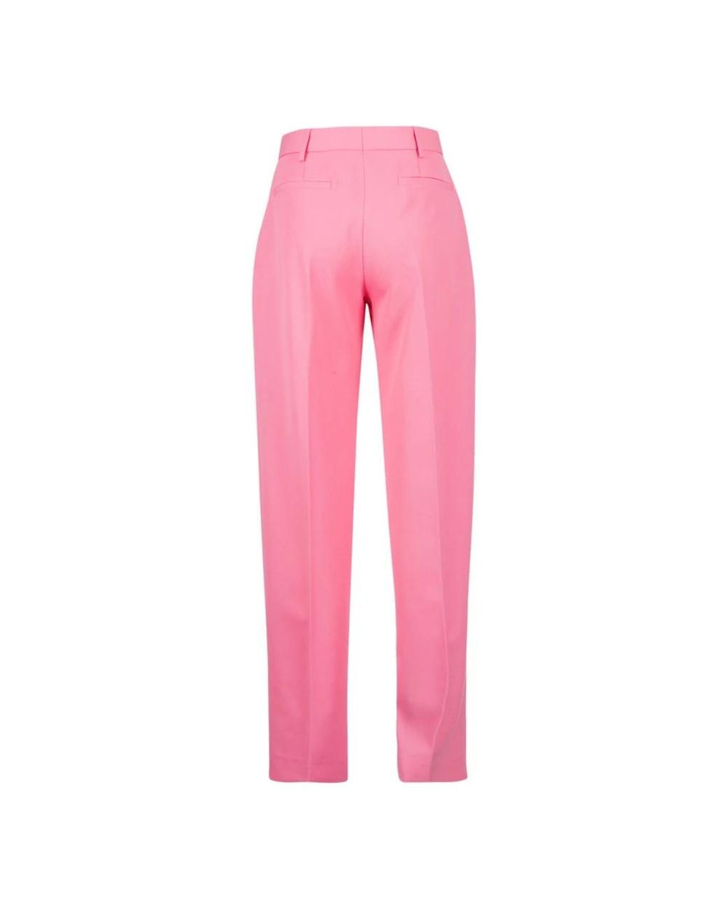 Victoria Beckham Pink Slim-Fit Trousers