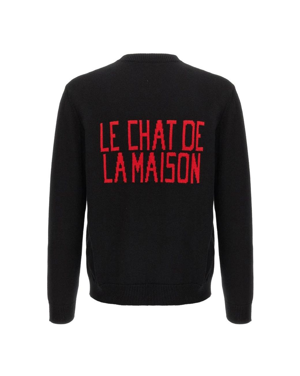 Valentino Garavani Black Round-Neck Knitwear for men