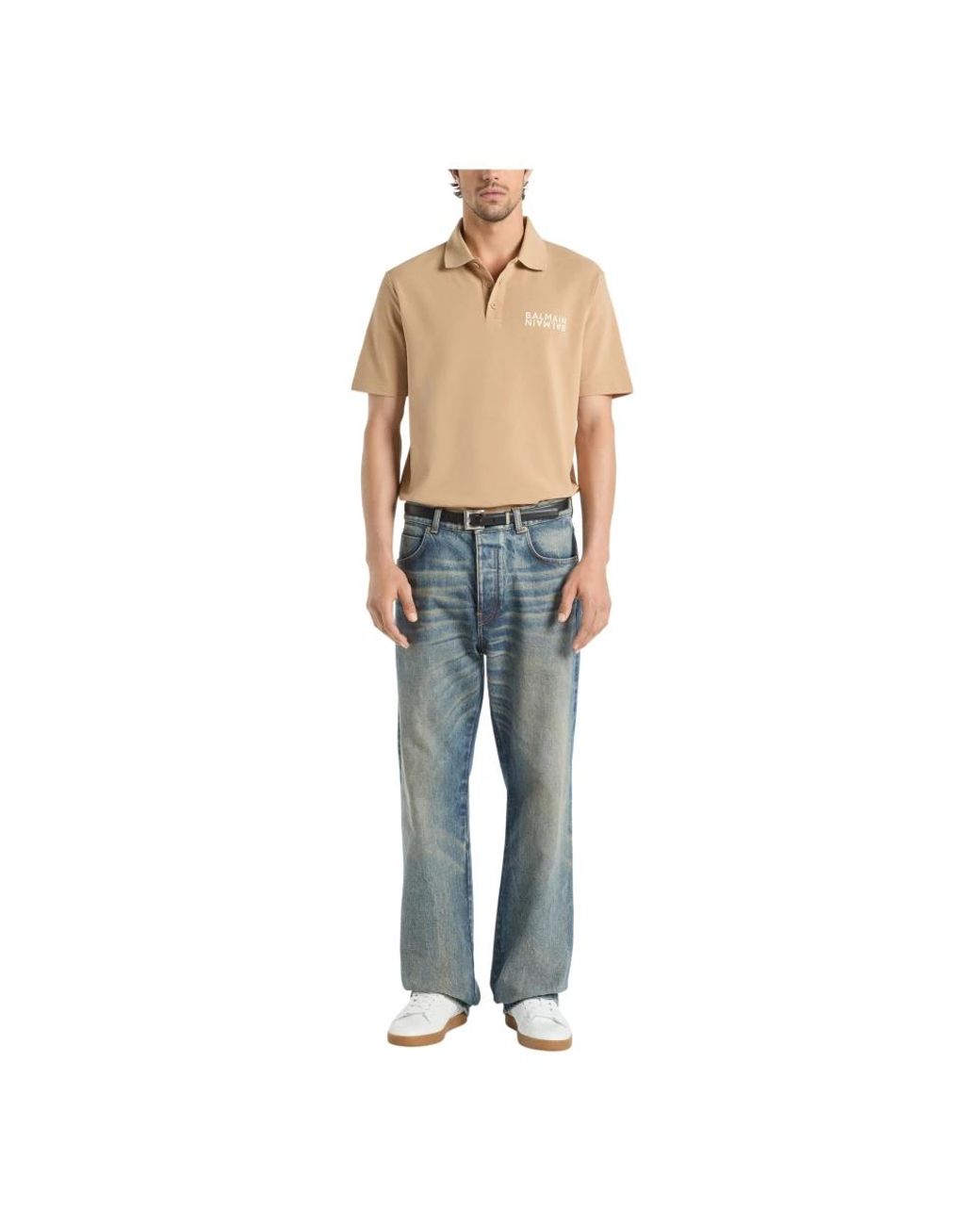 Polo Shirts Balmain de hombre de color Natural