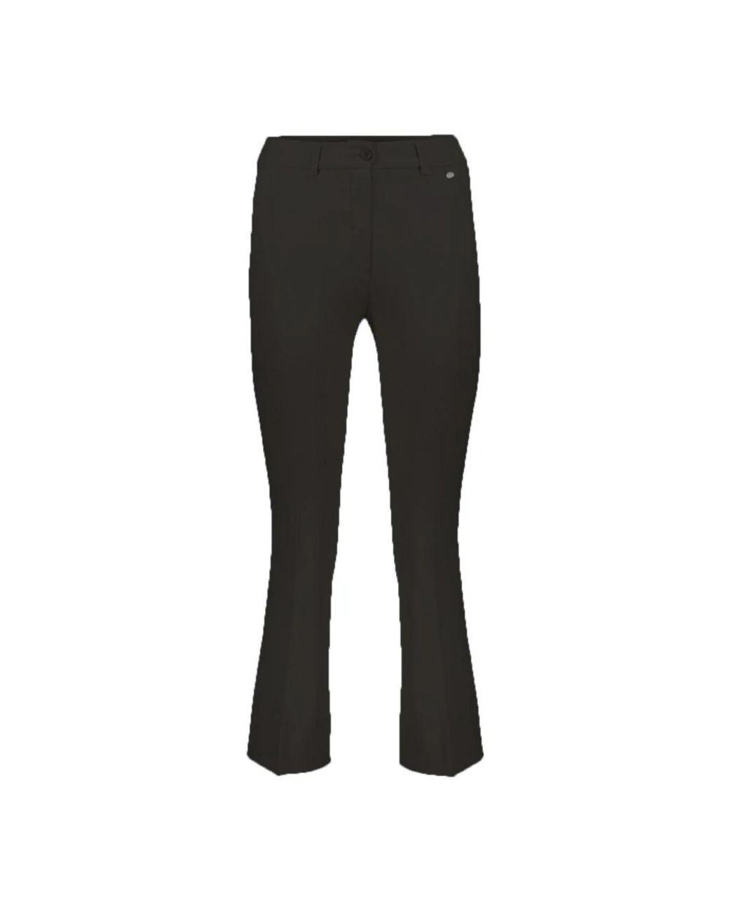 Herno Black Wide Trousers