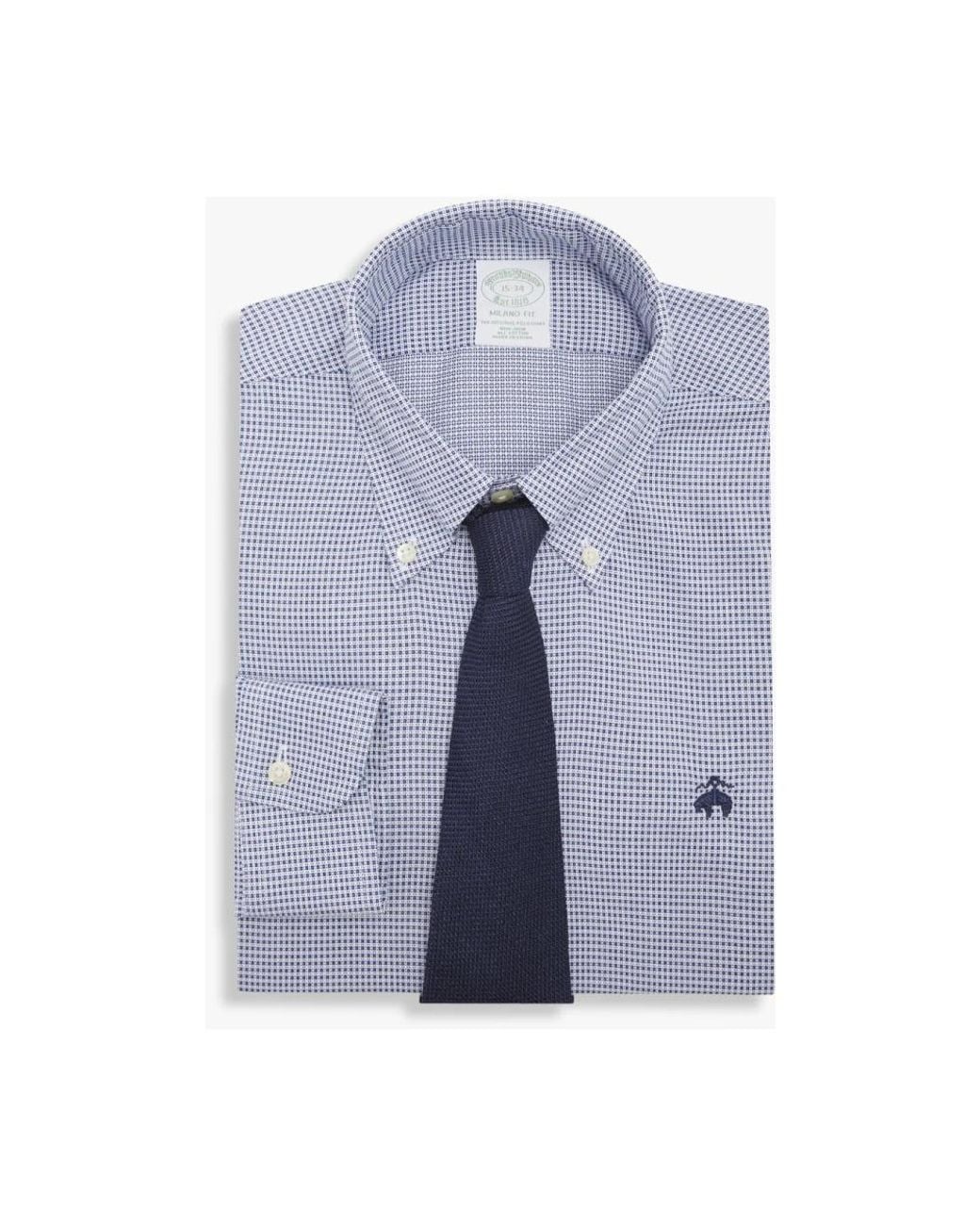 Brooks Brothers Blue Formal Shirts for men