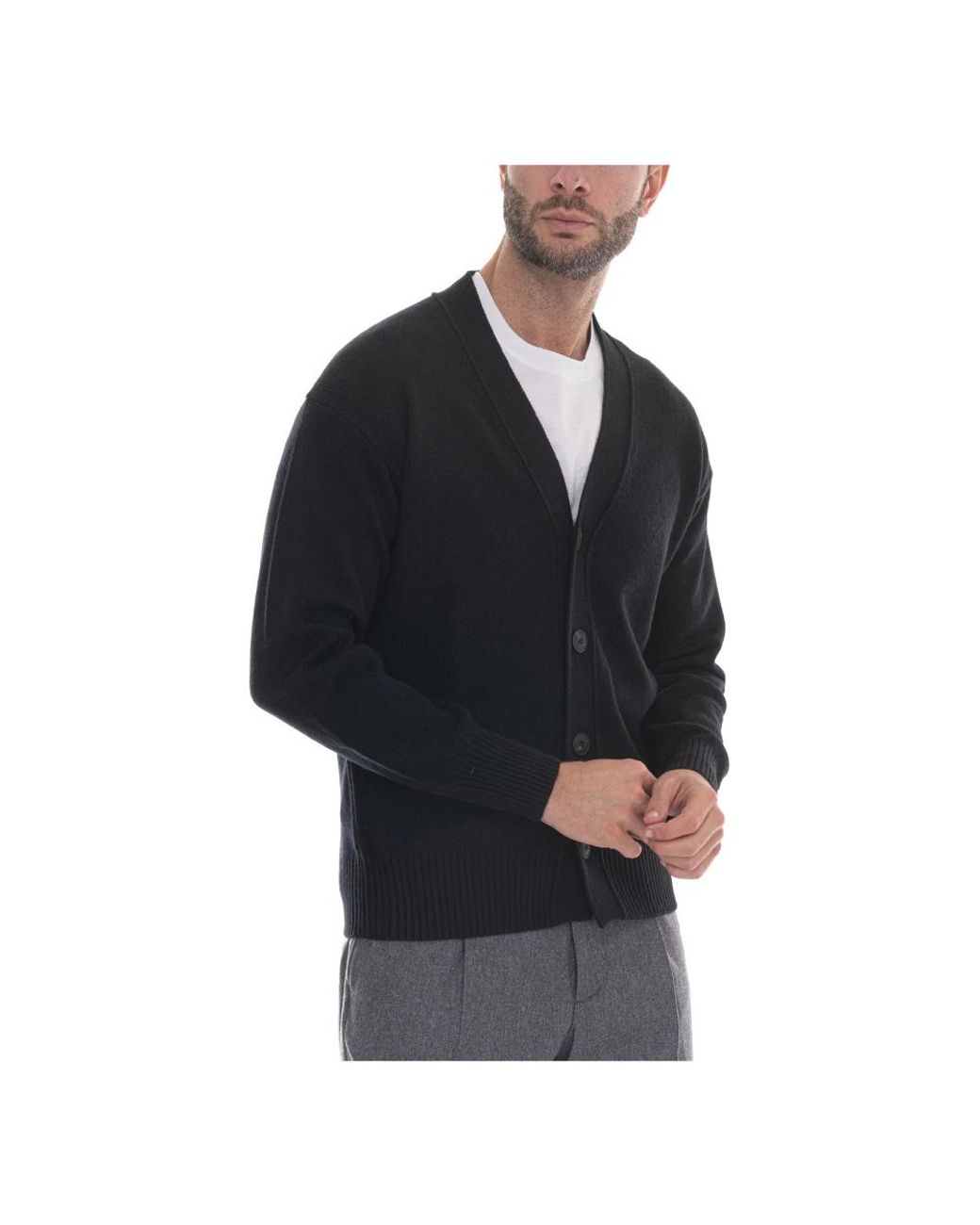 Cardigans Gran Sasso de hombre de color Black