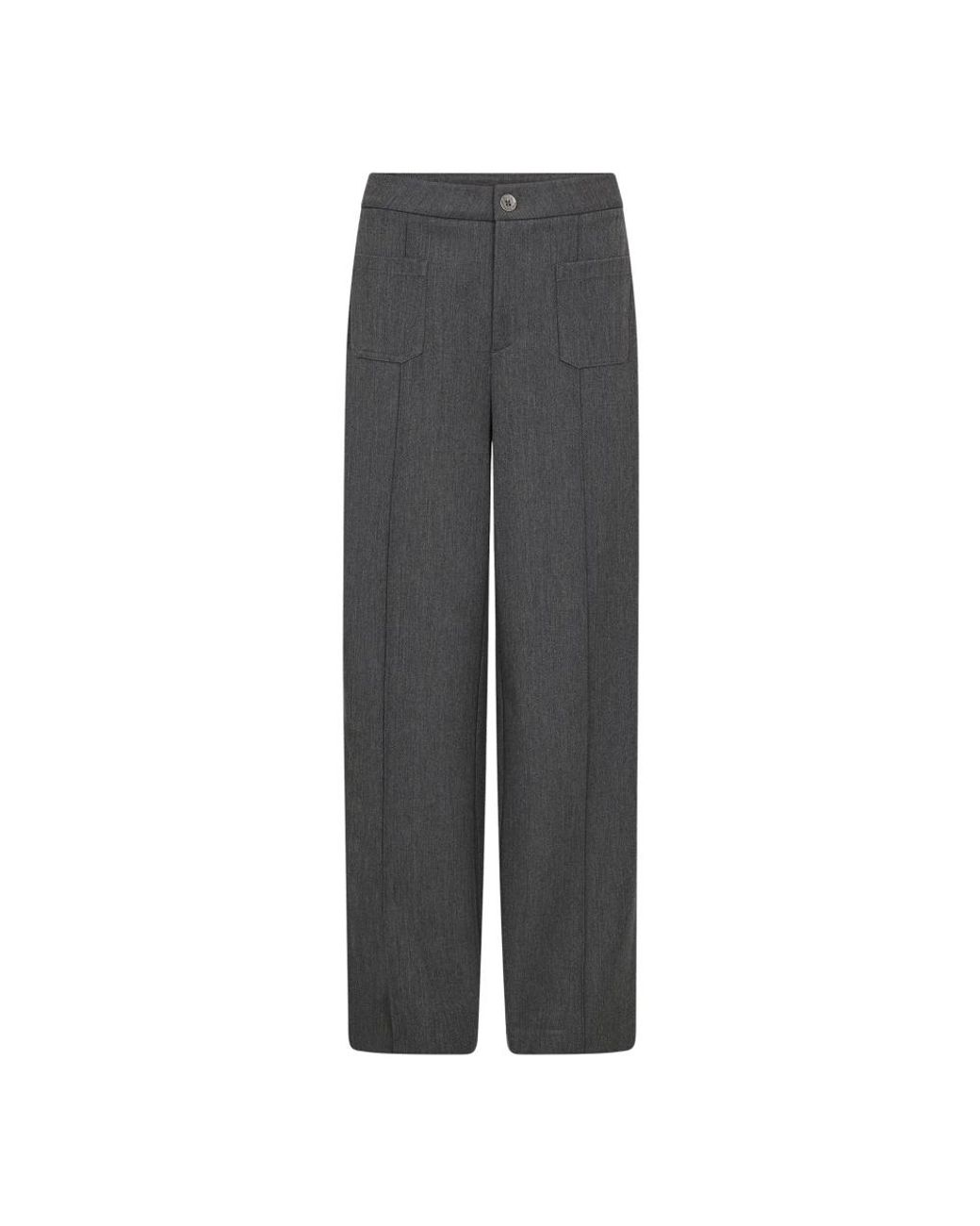 Mos Mosh Gray Wide Trousers