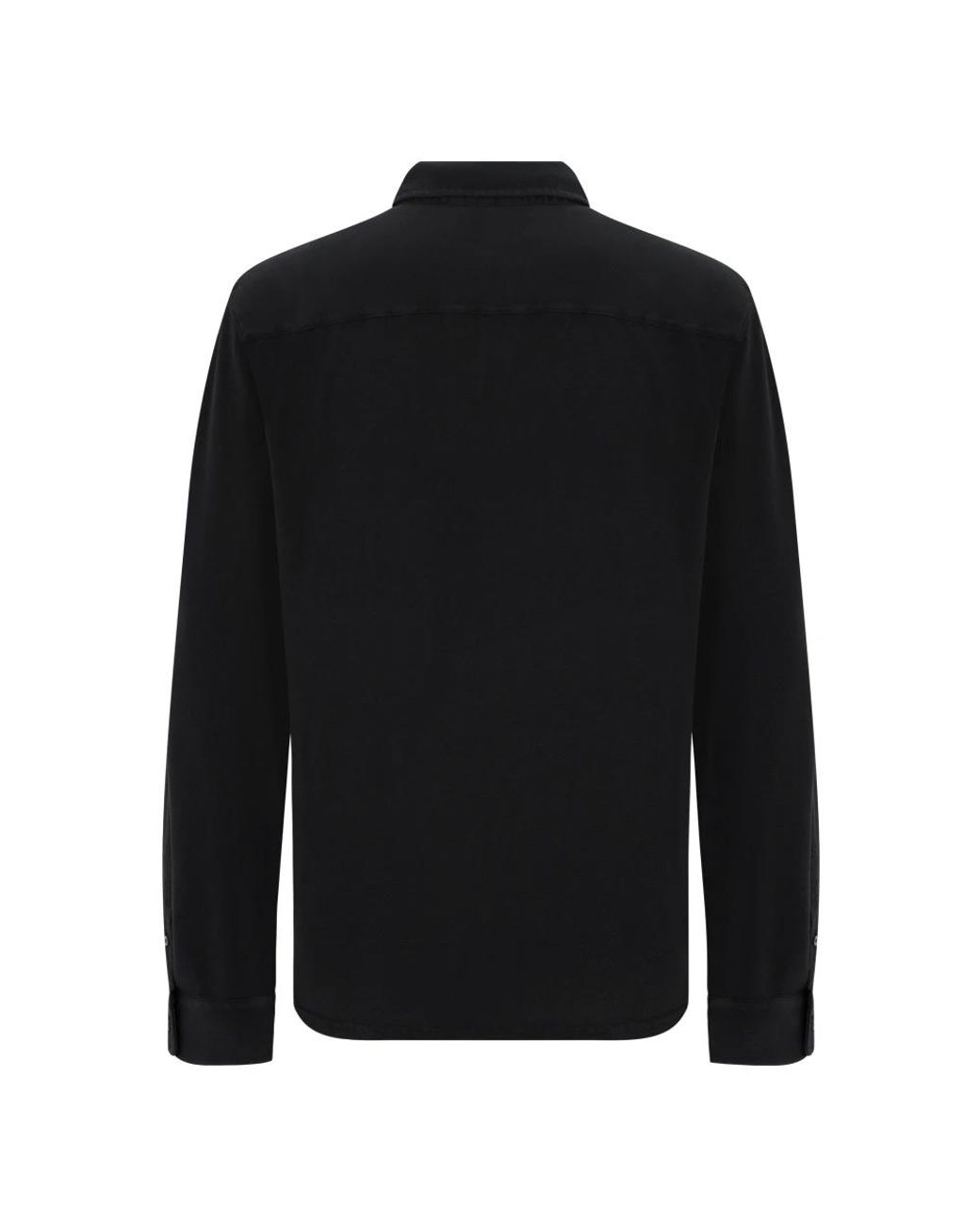 Fedeli Black Casual Shirts for men
