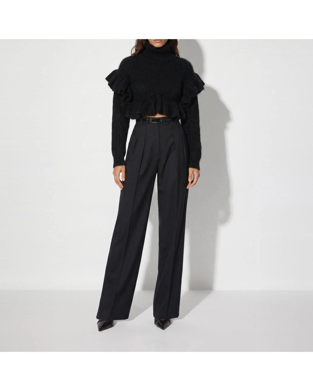 Elisabetta Franchi Black Turtlenecks