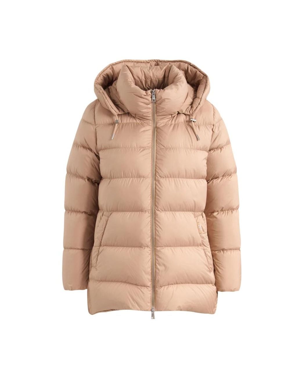 Add Jassen ,Polyester Cocoon Donsjack in het Natural