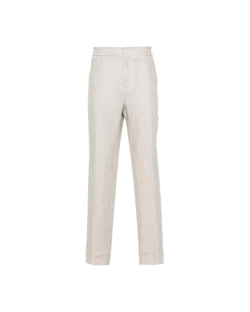Etro Gray Slim-Fit Trousers for men