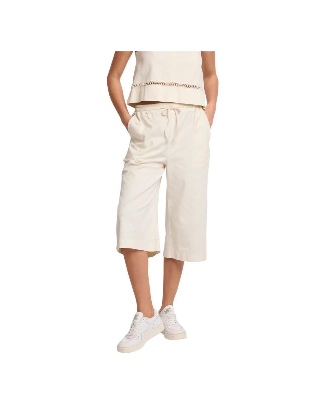 Kocca Natural Cropped Trousers